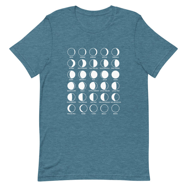 Hawaiian Moon Phases T-shirt (Unisex)