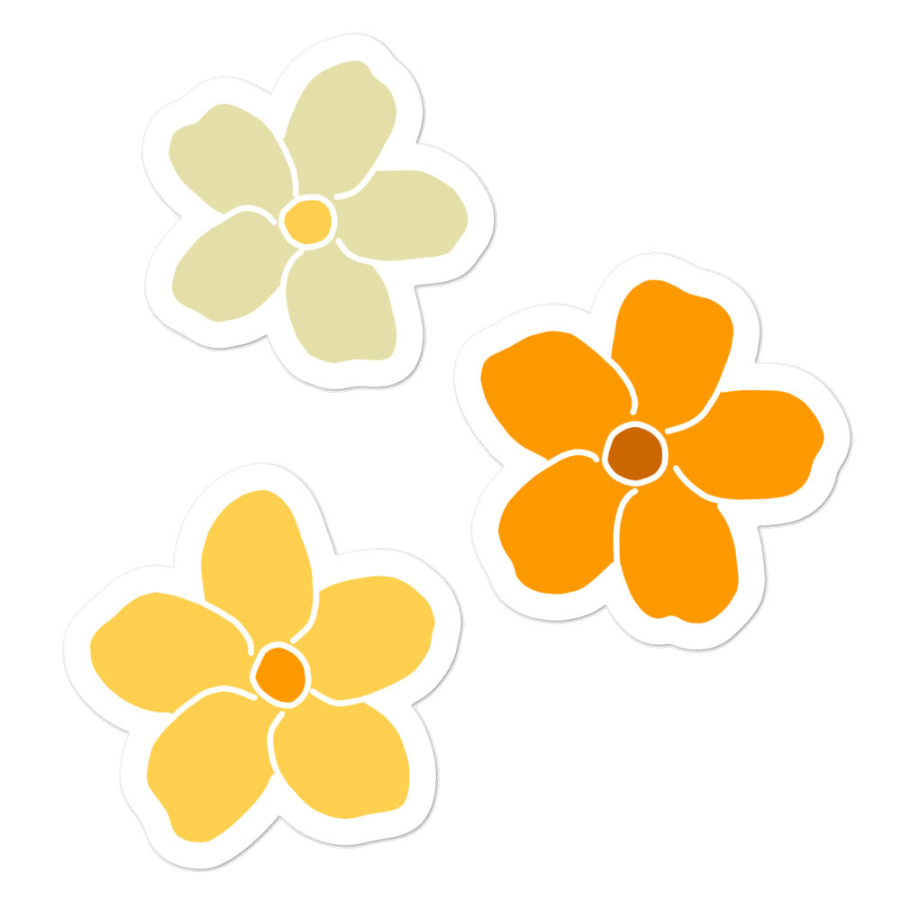 Puakenikeni Flower Stickers – Aloha Attire