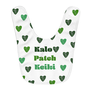 Kalo Patch Keiki Fleece Baby Bib