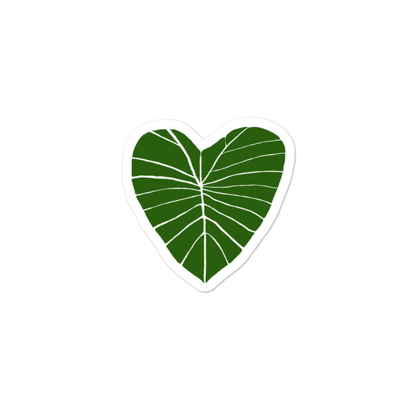 Kalo Leaf Sticker