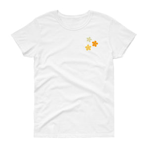 Puakenikeni Flower Pocket T-shirt (Women)