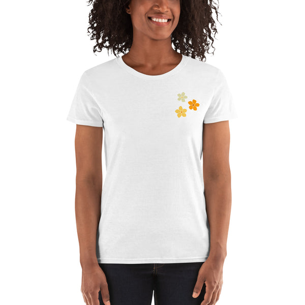 Puakenikeni Flower Pocket T-shirt (Women)