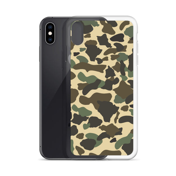Neutral Island Camouflage iPhone Case