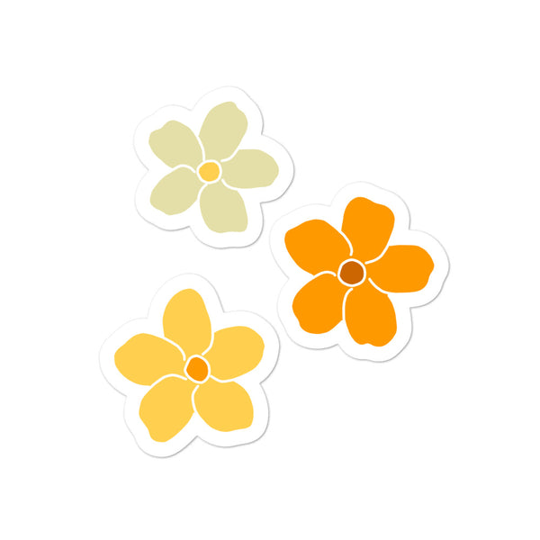 Puakenikeni Flower Stickers
