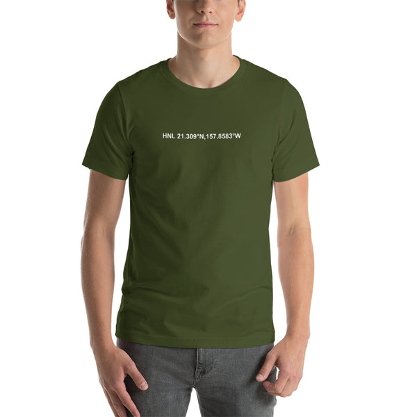 HNL Coordinates T-shirt (Unisex)