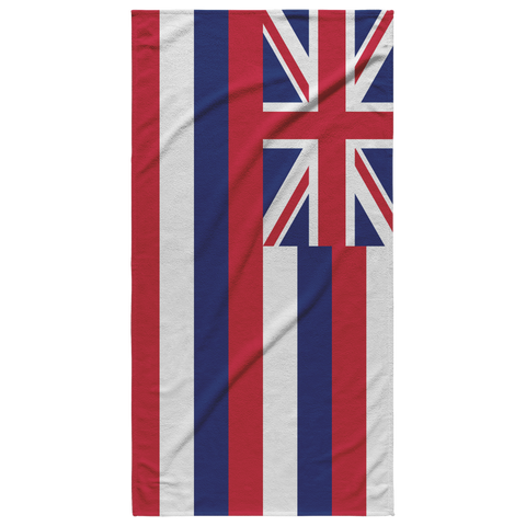 Hawaiian Flag Beach Towel
