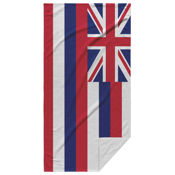 Hawaiian Flag Beach Towel